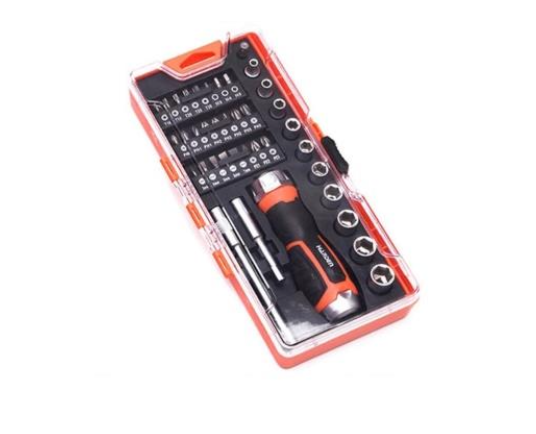 38Pcs Ratchet Screwdriver and Bit Set 1