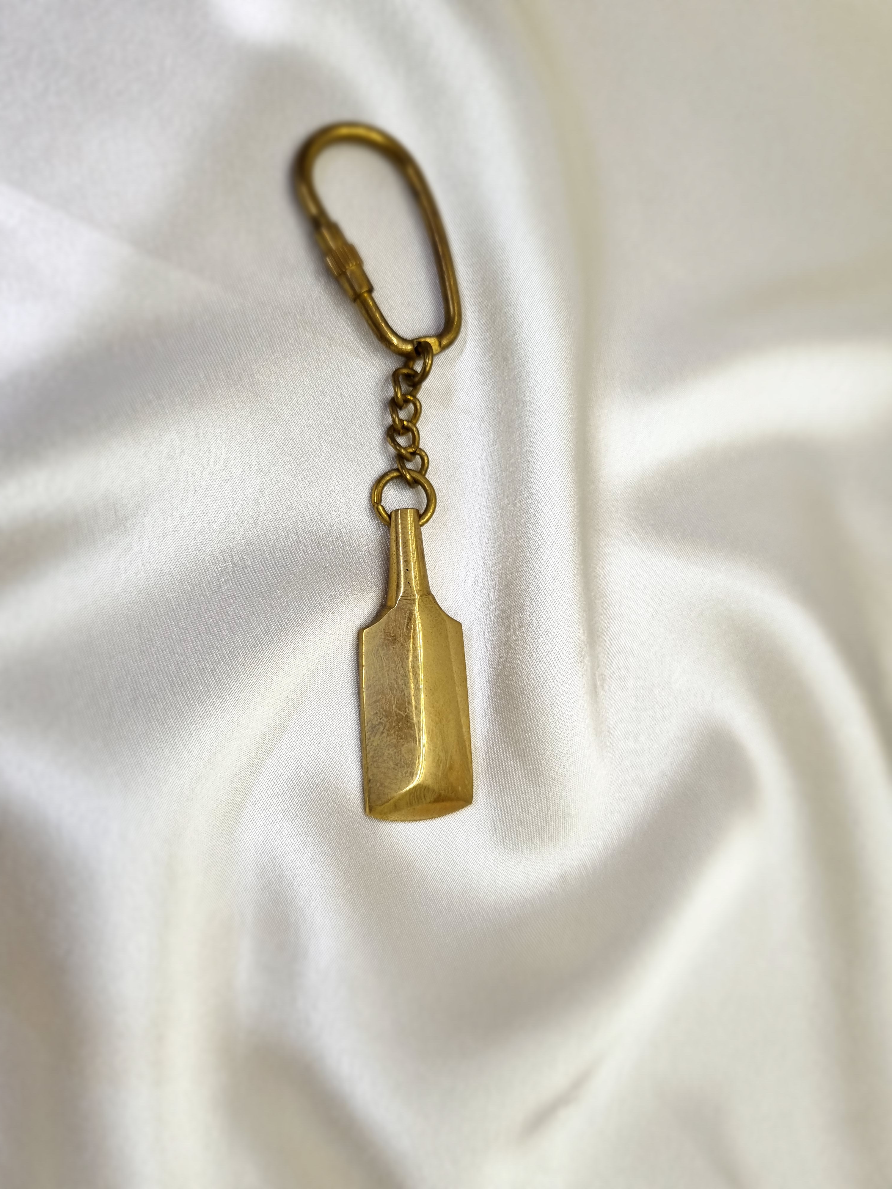 Brass Bat Keychain 2